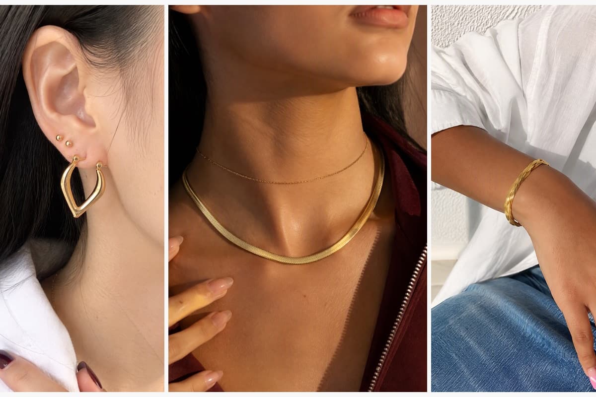 Trendy Heart Hoop Earrings