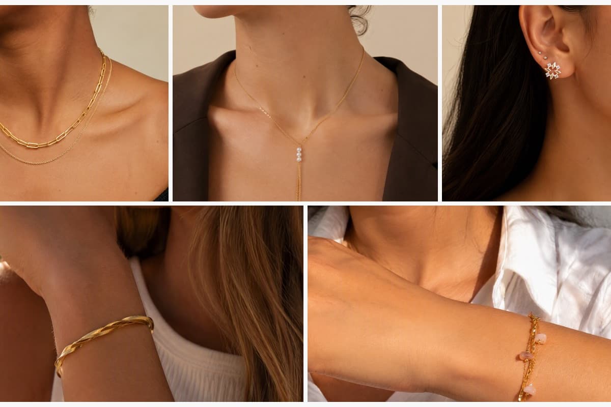 Trendy Double Layer Chain Necklace