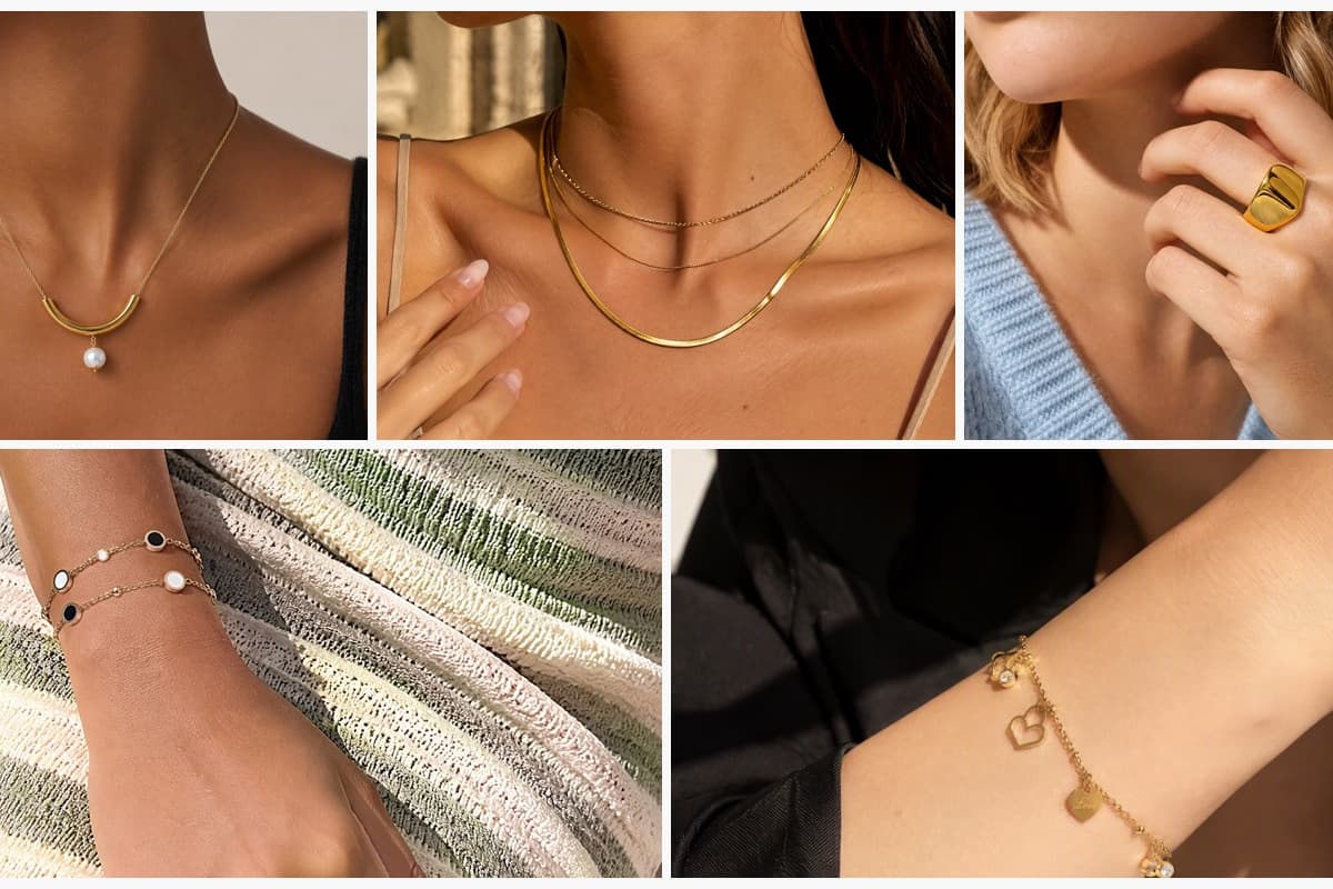 Minimalist Curved Bar Necklace
