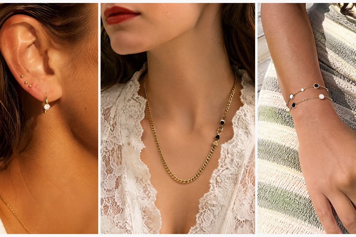 Dainty Leaf Branch Huggie Earrings