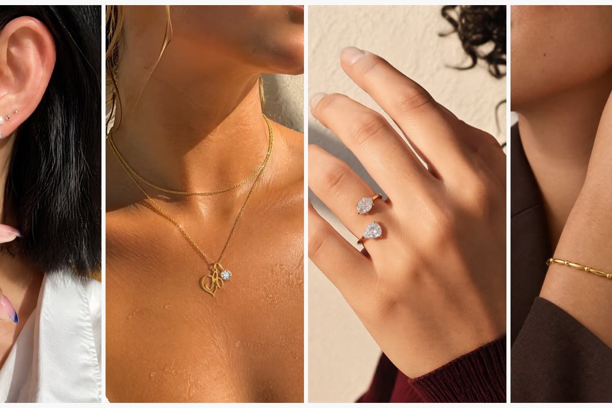 Dainty Pearl Cluster Stud Earrings