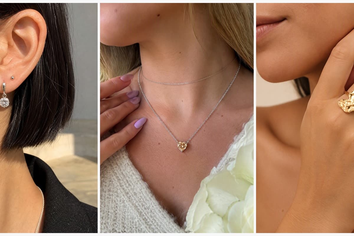 Dainty Single Stone Pendant