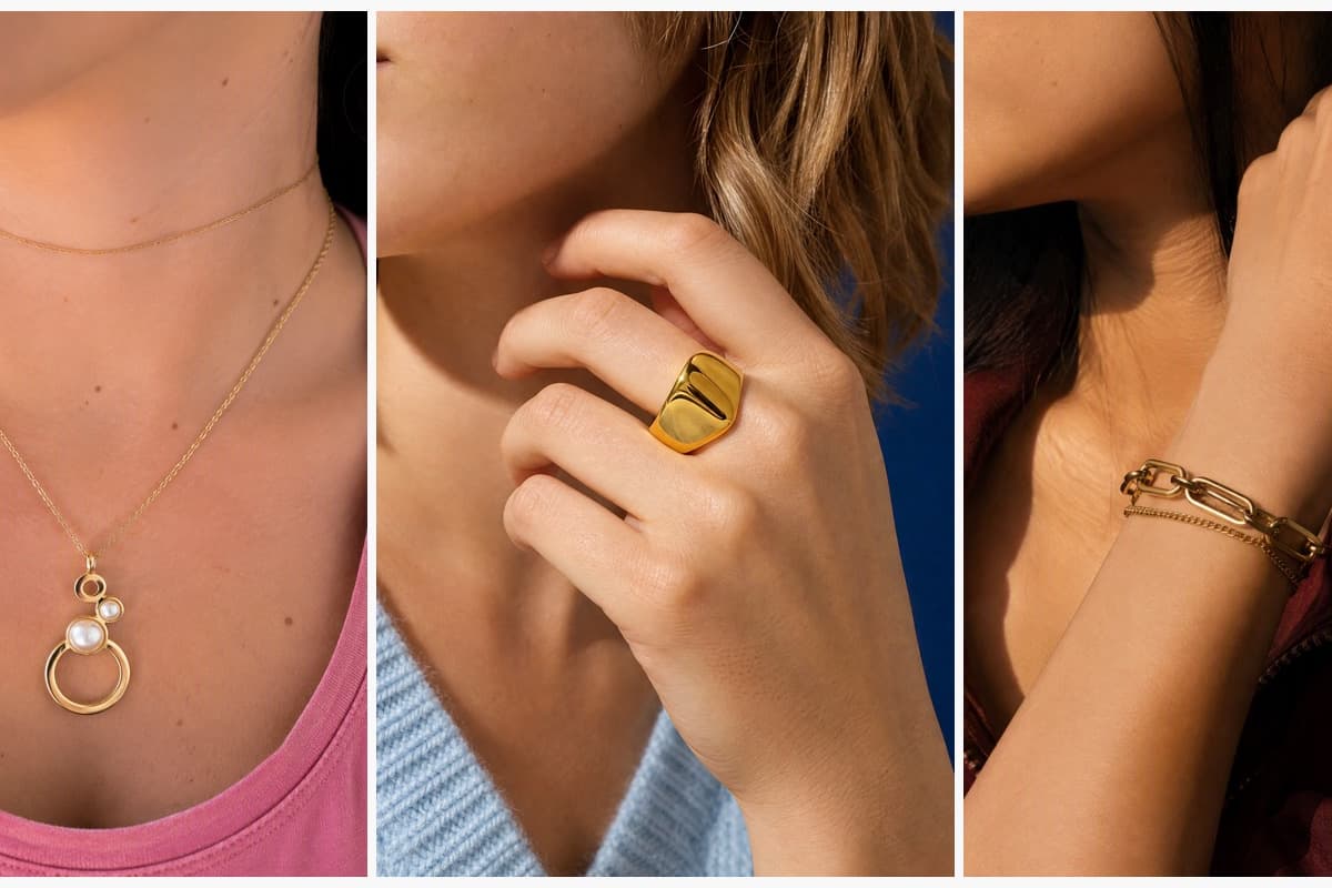 Minimalist Circle Drop Necklace