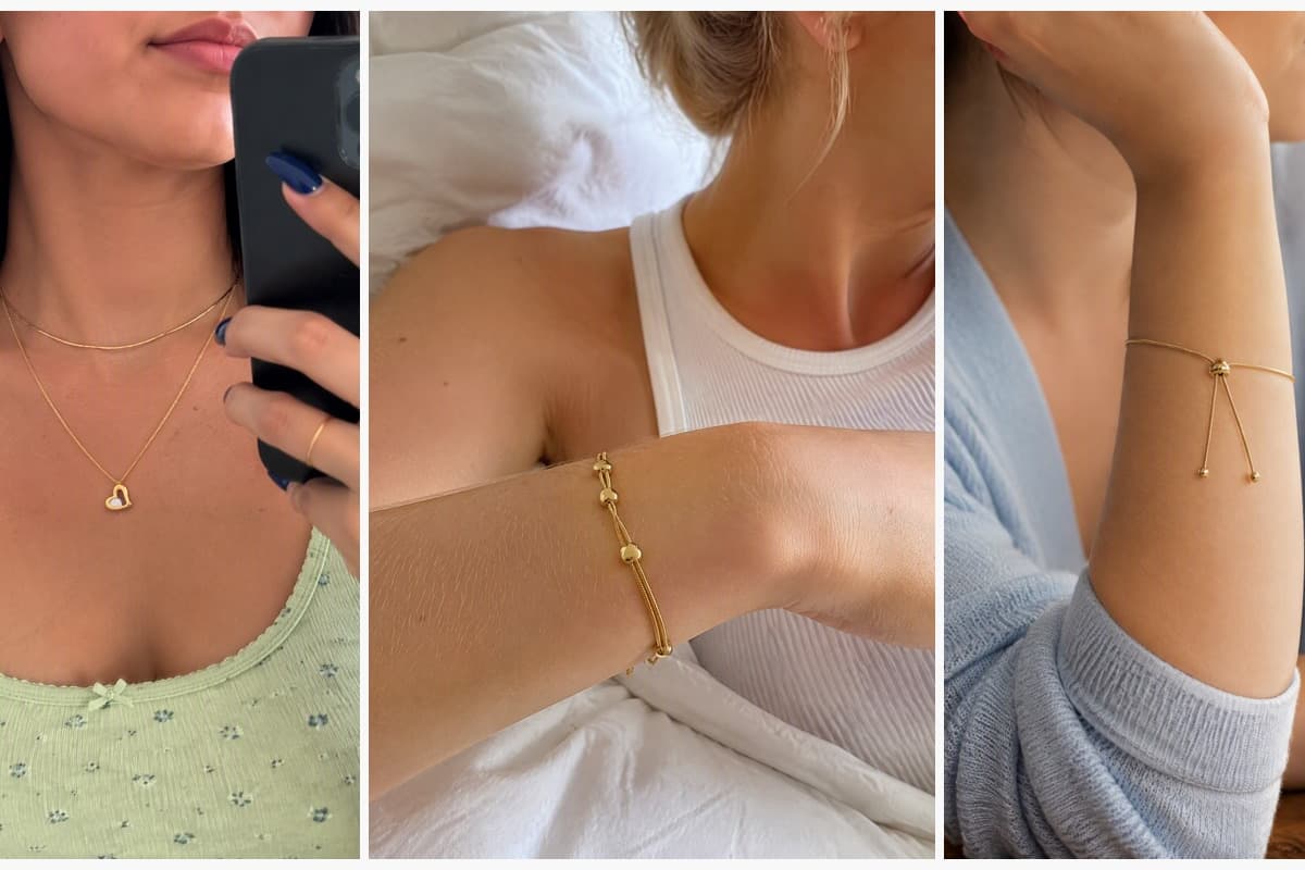 Dainty Open Heart Pendant Necklace
