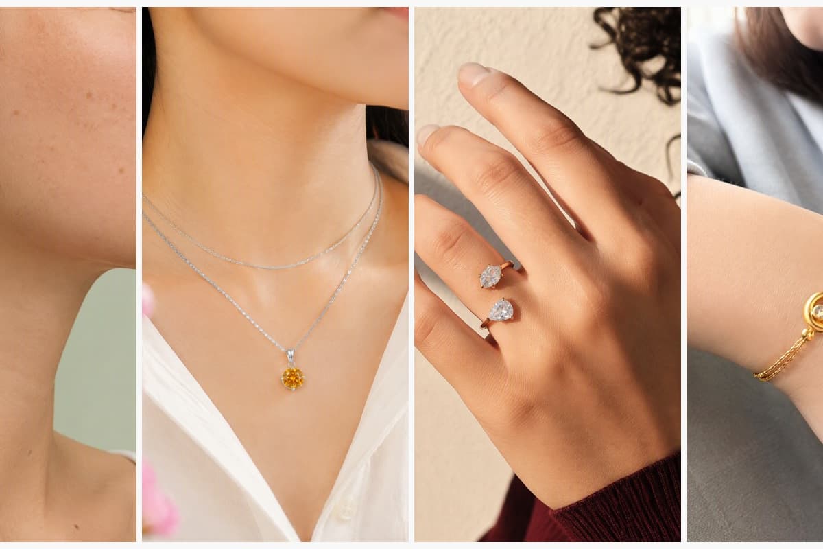 Dainty Round Stud Earrings