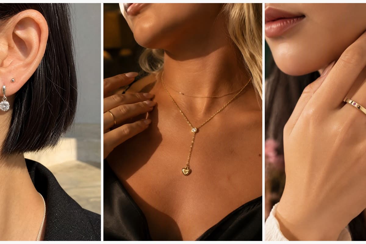 Dainty Single Stone Pendant