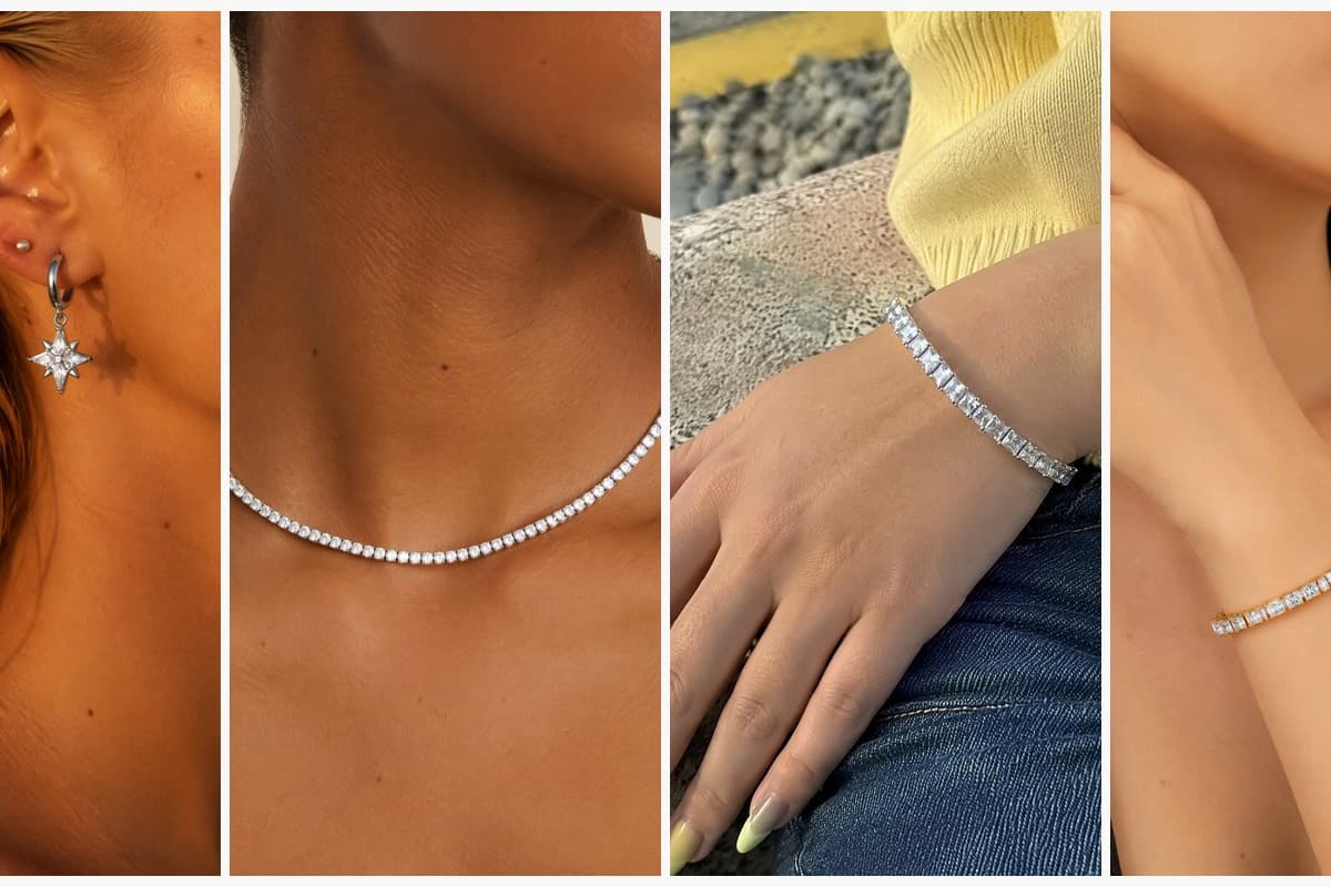 Dainty Star Charm Hoop Earrings