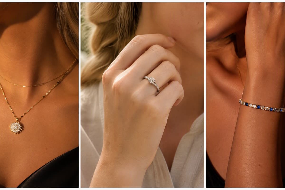 Rotatable Flower Pendant Necklace
