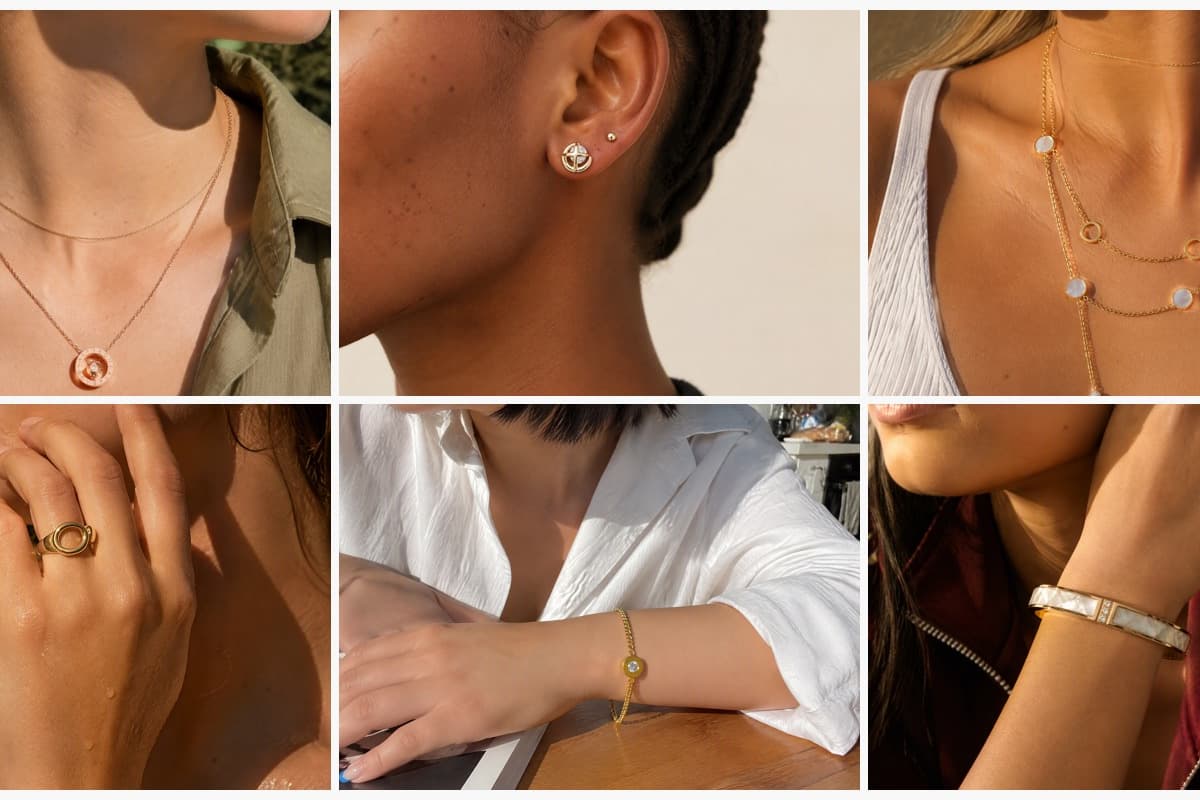 Dainty Circle Disc Necklace