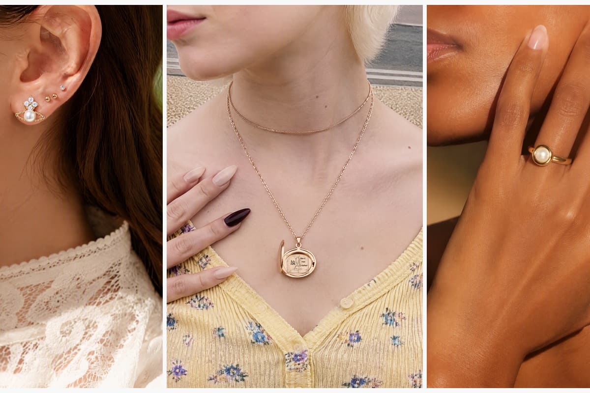 Dainty Flower Planet Stud Earrings