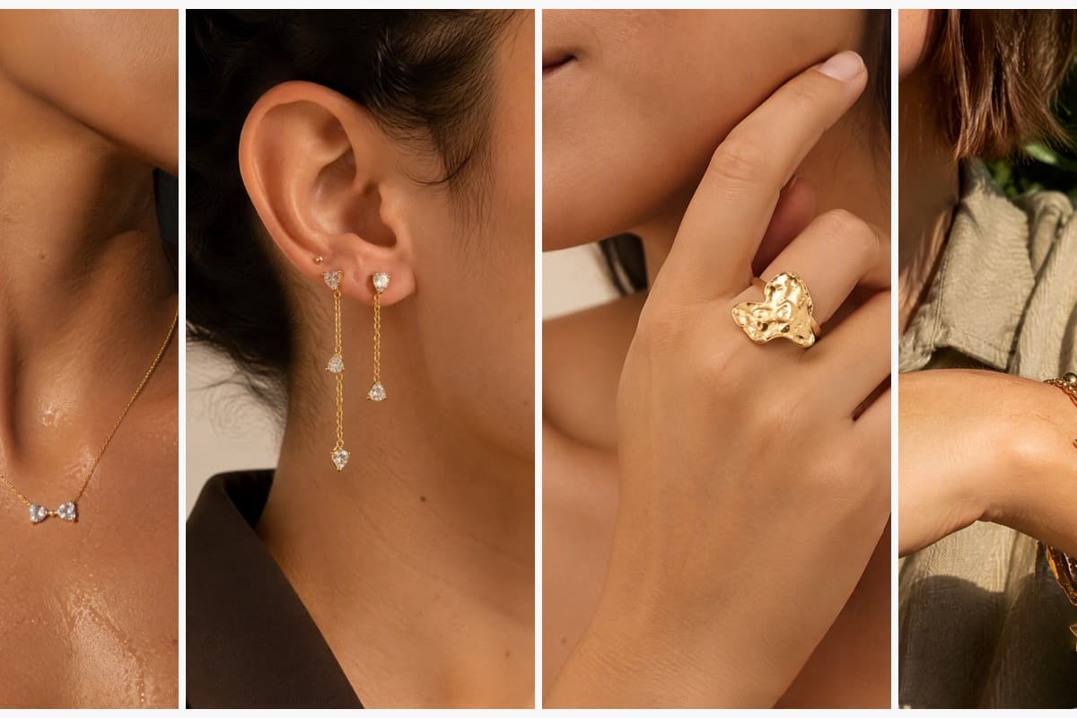 Dainty Double Heart Necklace