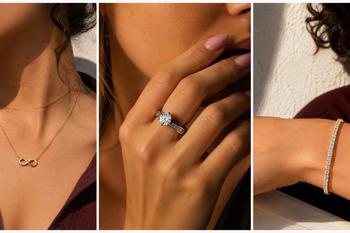Dainty Infinity Pendant Necklace