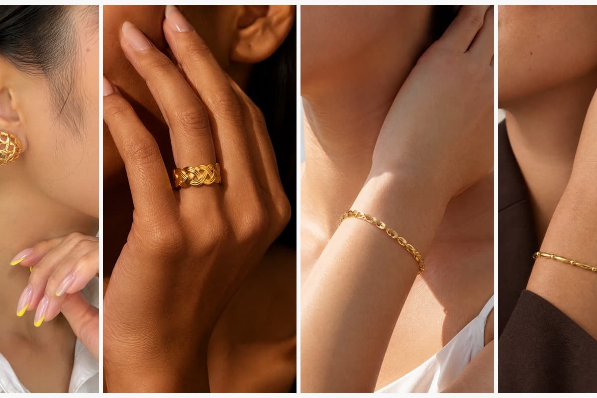 Love Knot Stud Earrings