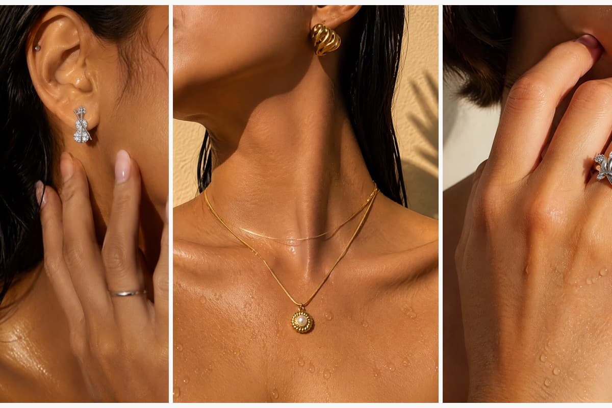 Dainty Infinity Stud Earrings