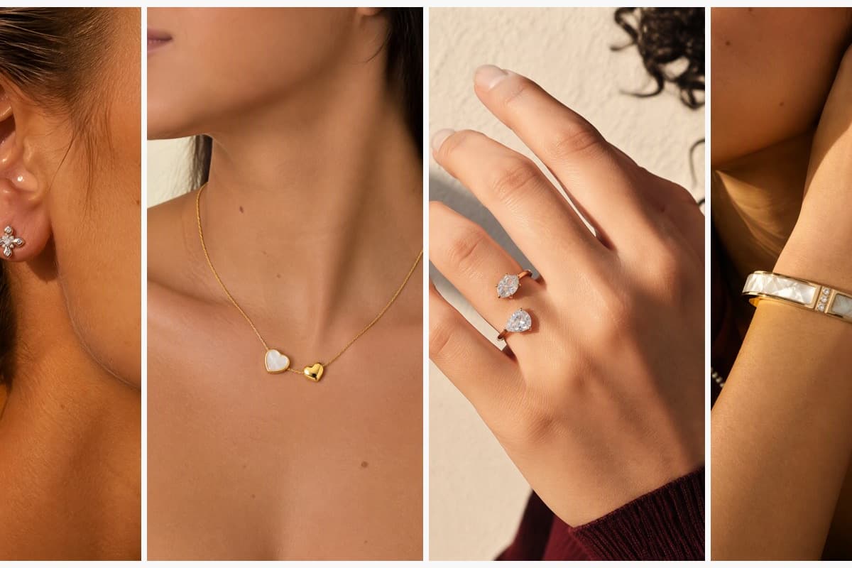 Dainty Cross Stud Earrings
