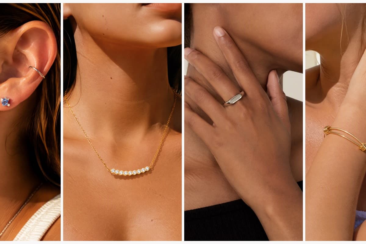 Geometric Stud Earrings