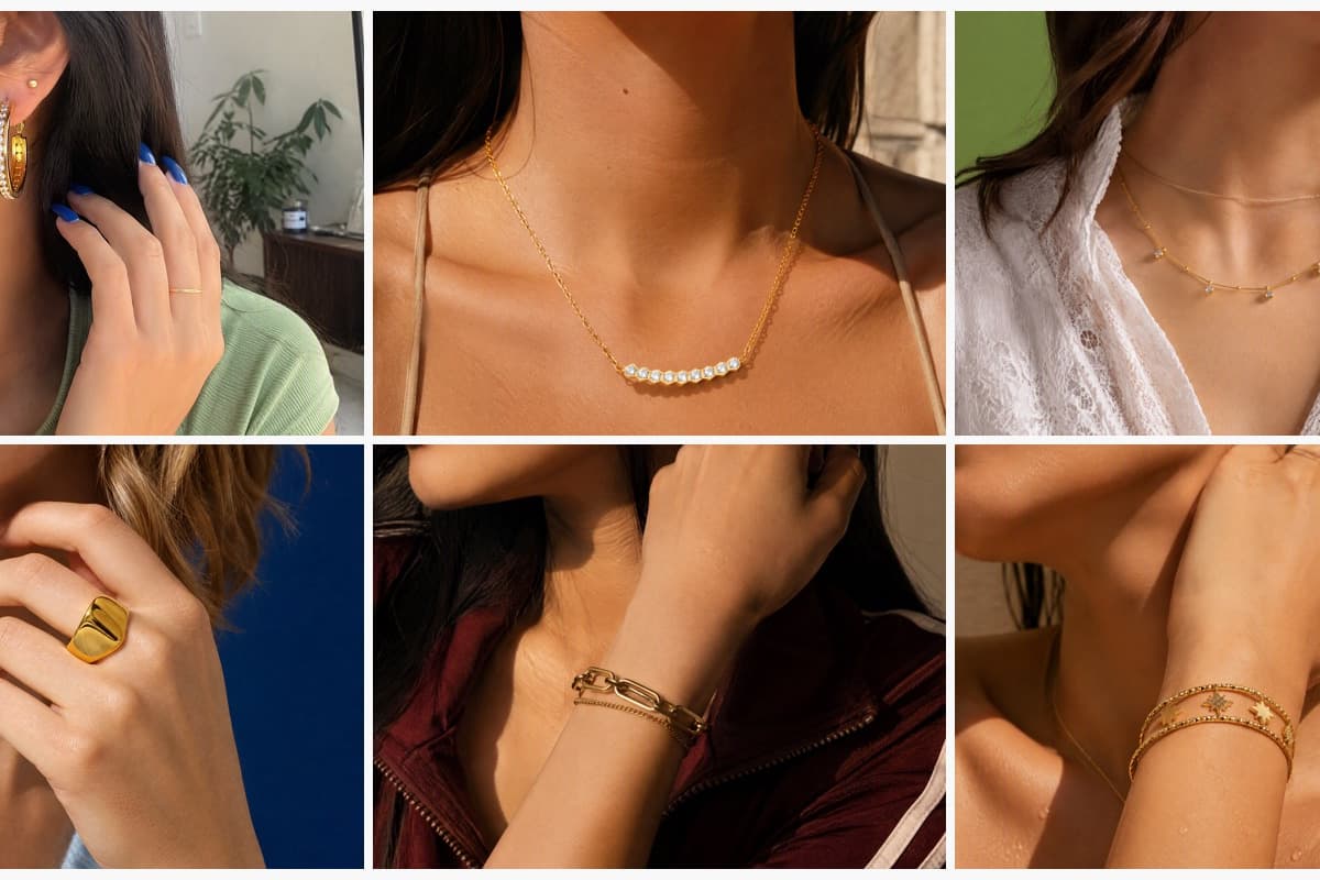 Elegant Paved Hoop Earrings