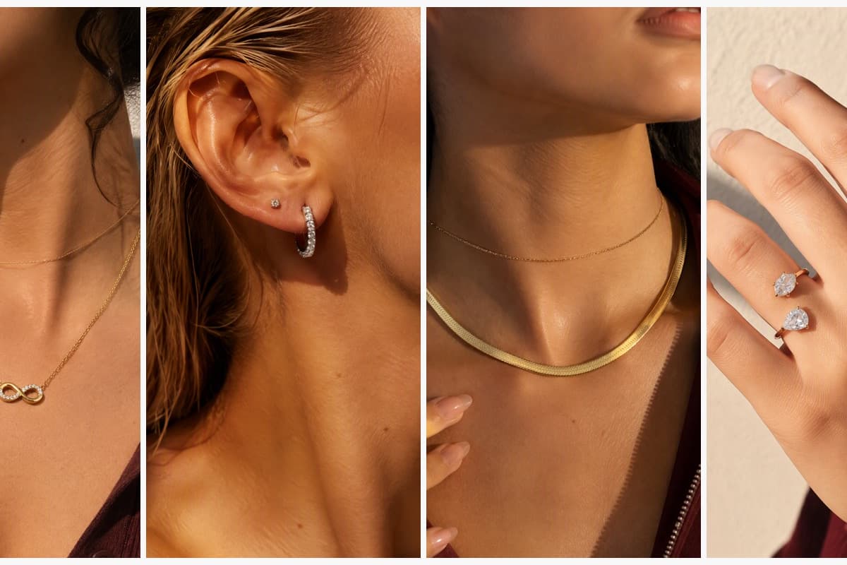 Dainty Infinity Pendant Necklace