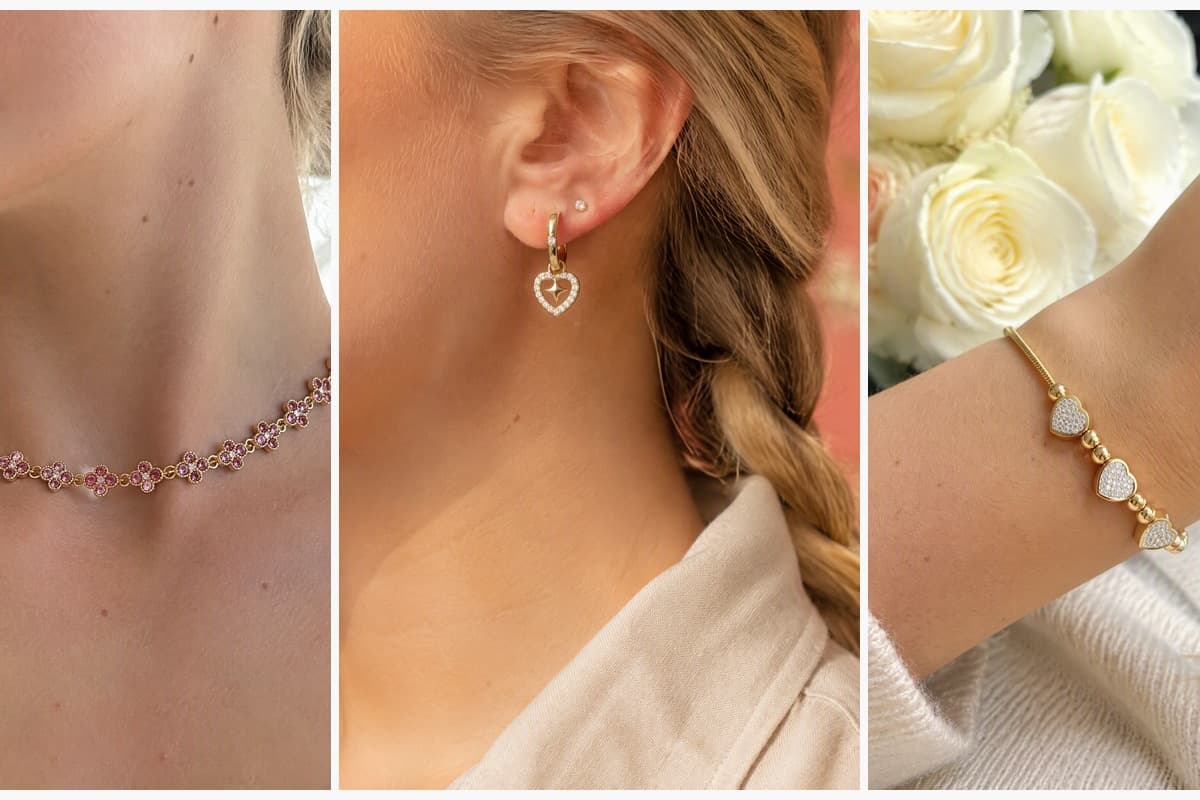 Dainty Flower Chain Necklace