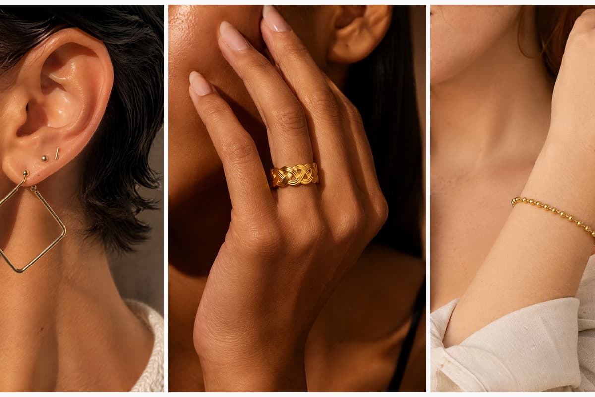 Minimalist Square Hoop Earrings