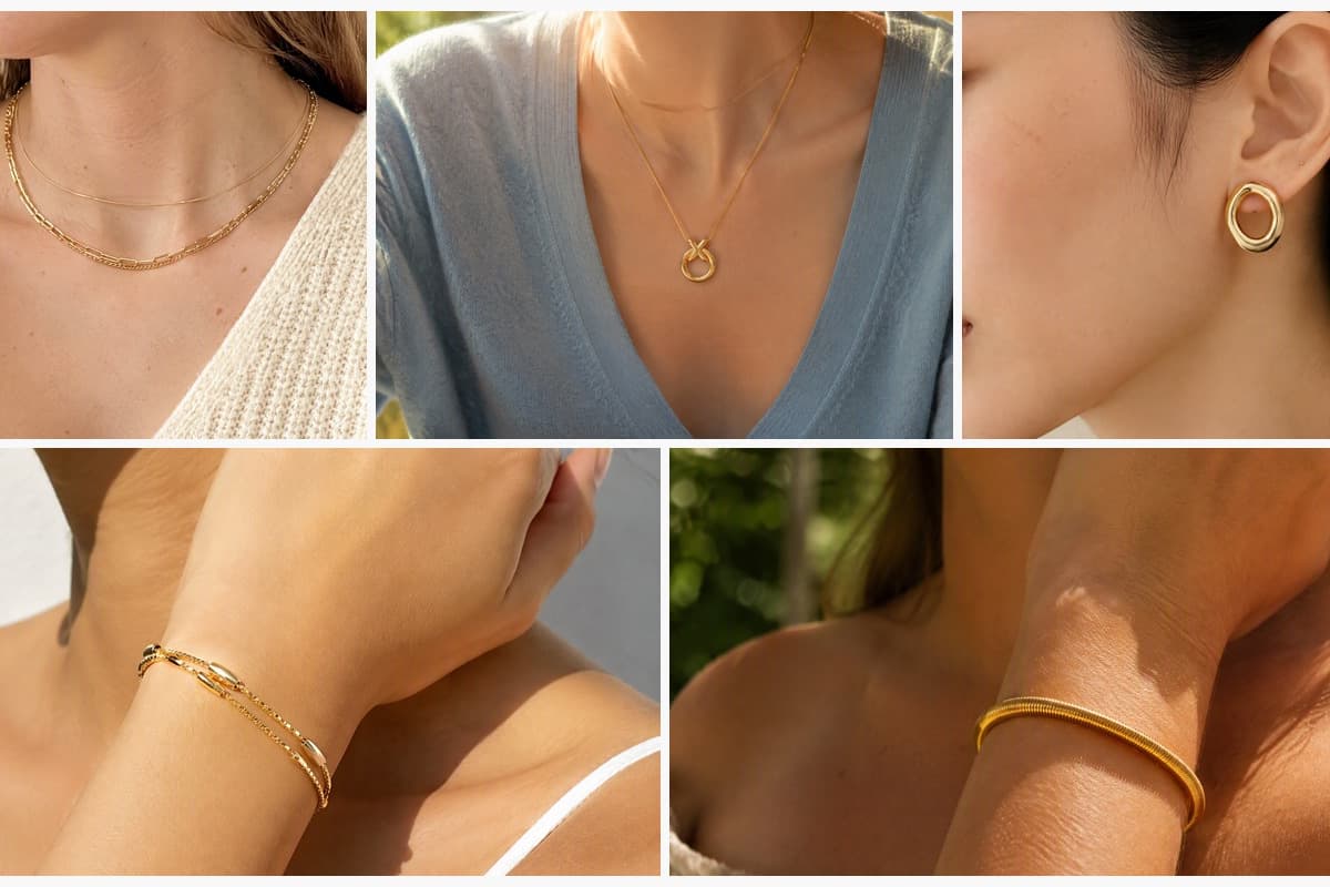 Minimalist Layered Chain Necklace