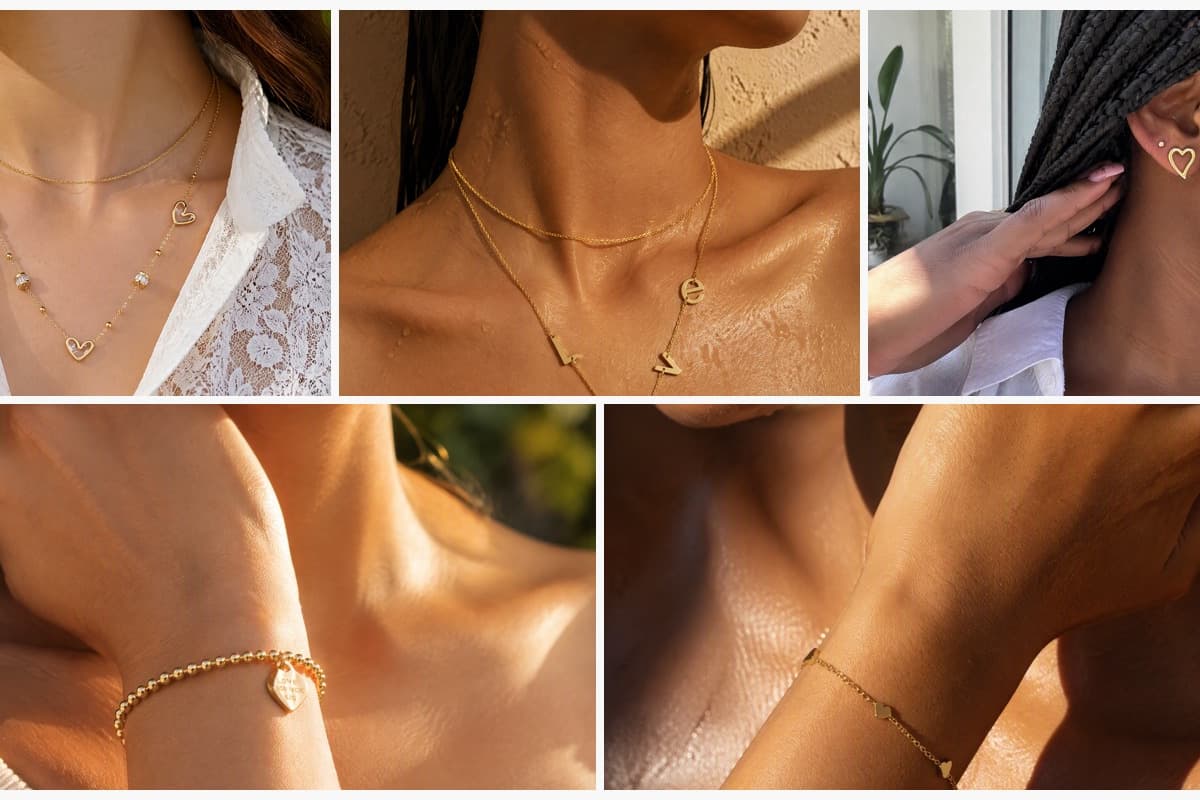 Dainty Heart Charm Necklace