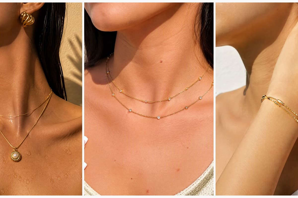 Flower Pearl Pendant Necklace