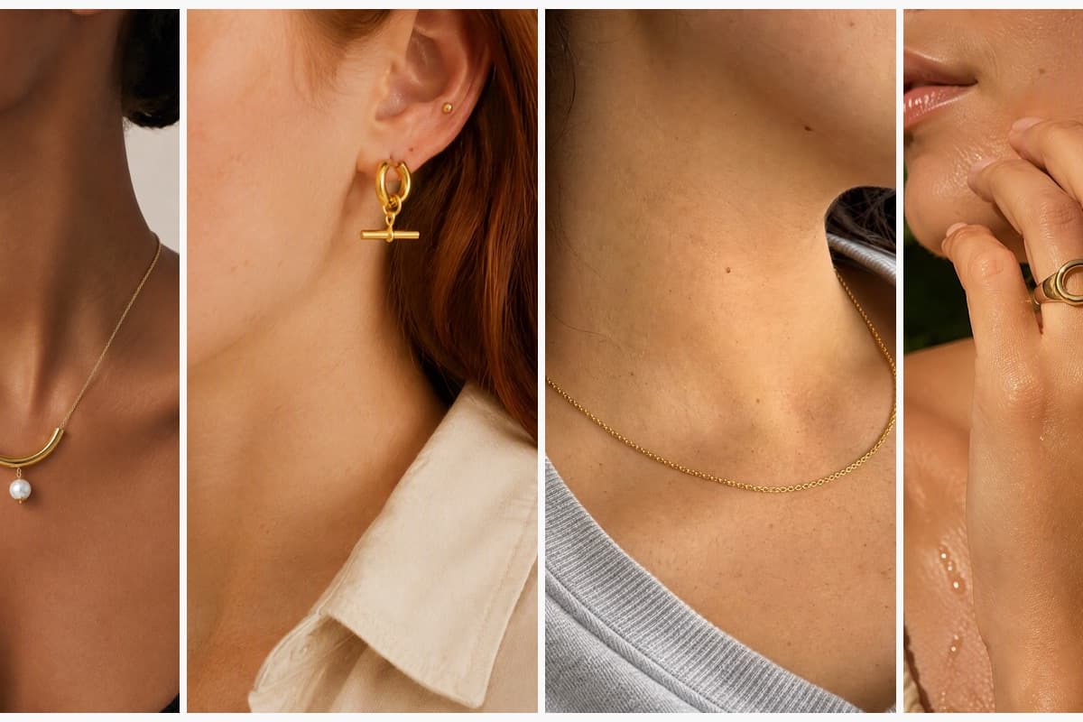 Minimalist Curved Bar Necklace