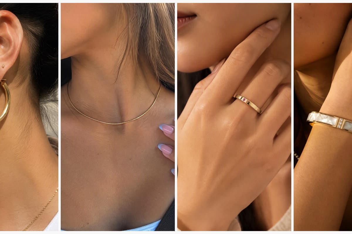 Minimalist Smooth Hoop Earrings