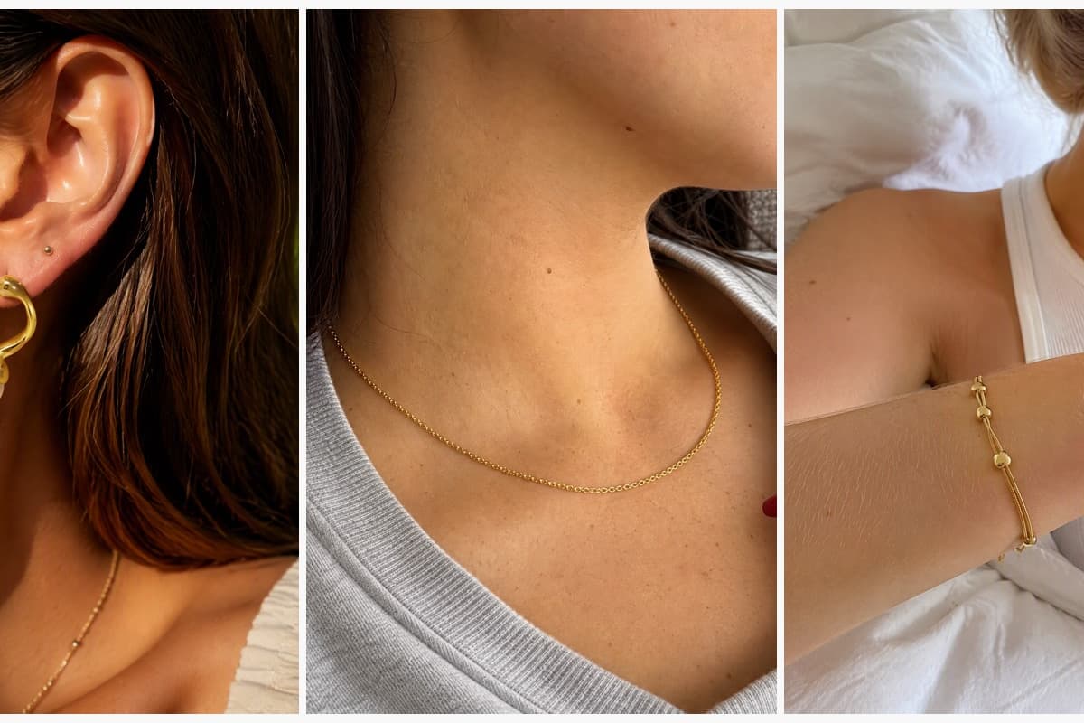 Dainty U-Shaped Drop Earrings