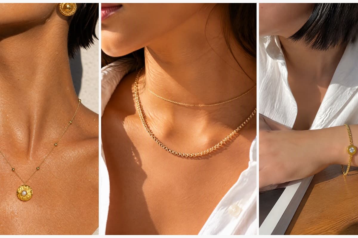 Dainty Sun Pendant Necklace