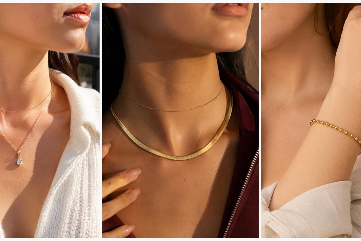 Elegant Pear Drop Pendant Necklace