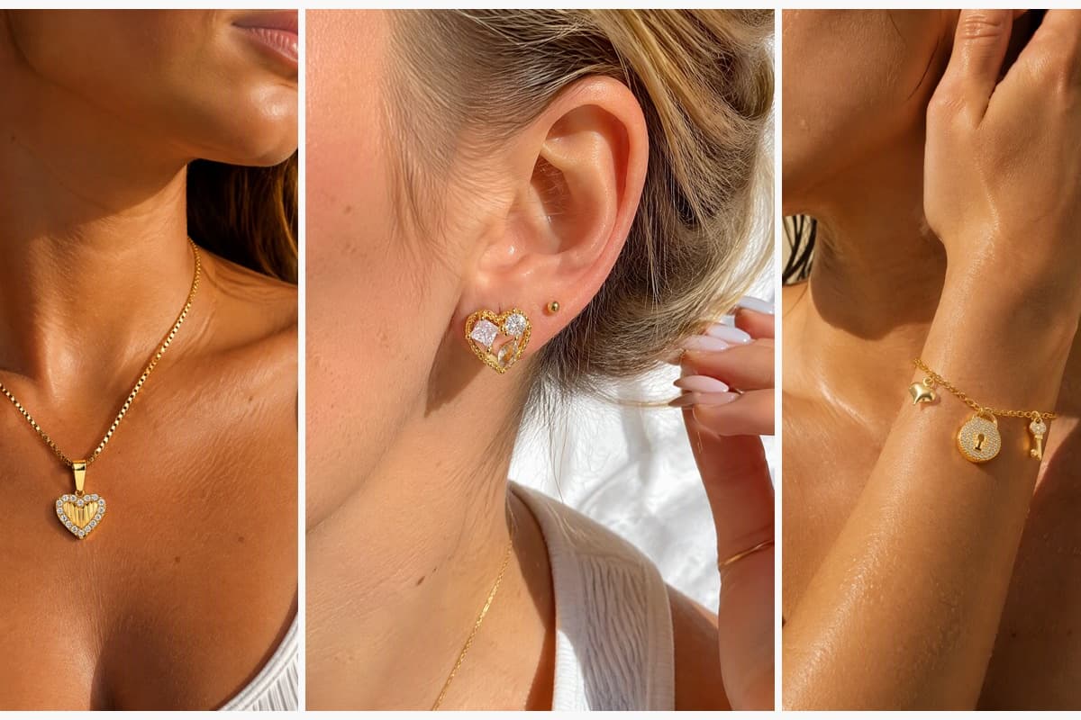 Cute Heart Pendant Necklace