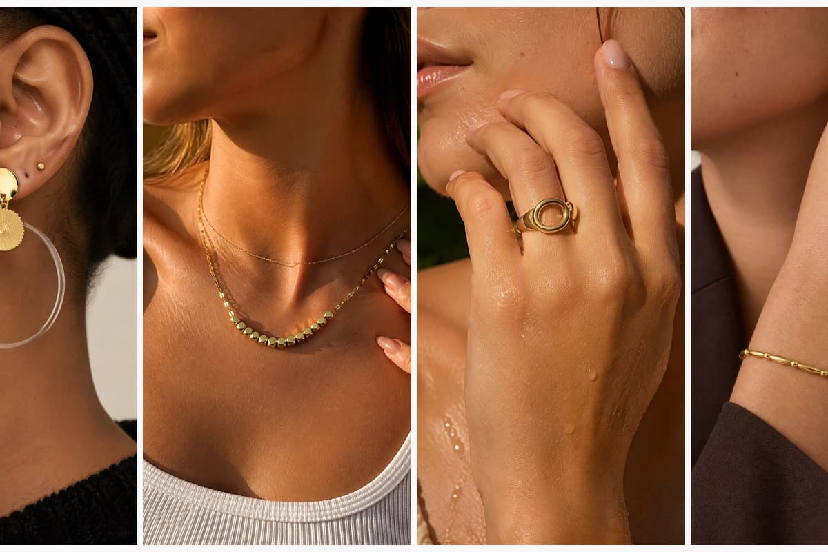 Boho Circle Disc Drop Earrings