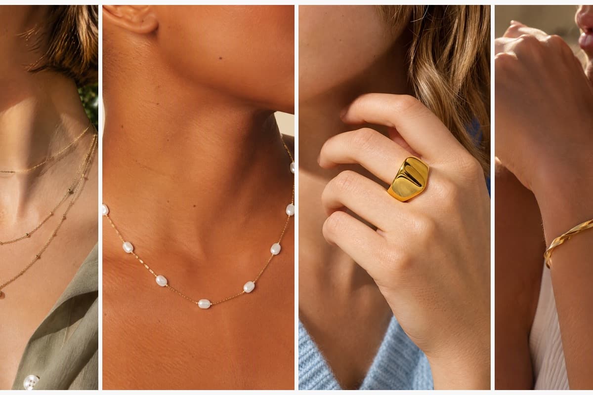 Dainty Ball Bead Layered Necklace
