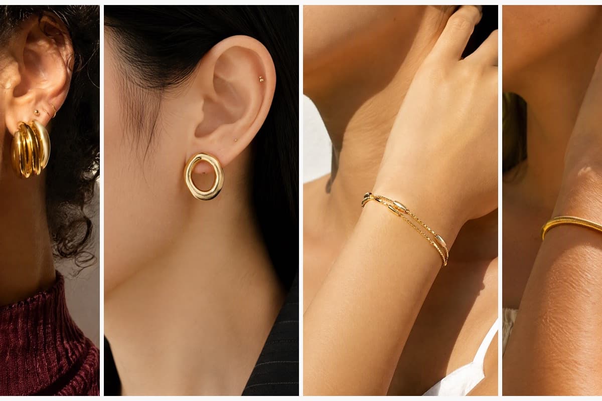 Chunky Twisted Hoop Earrings