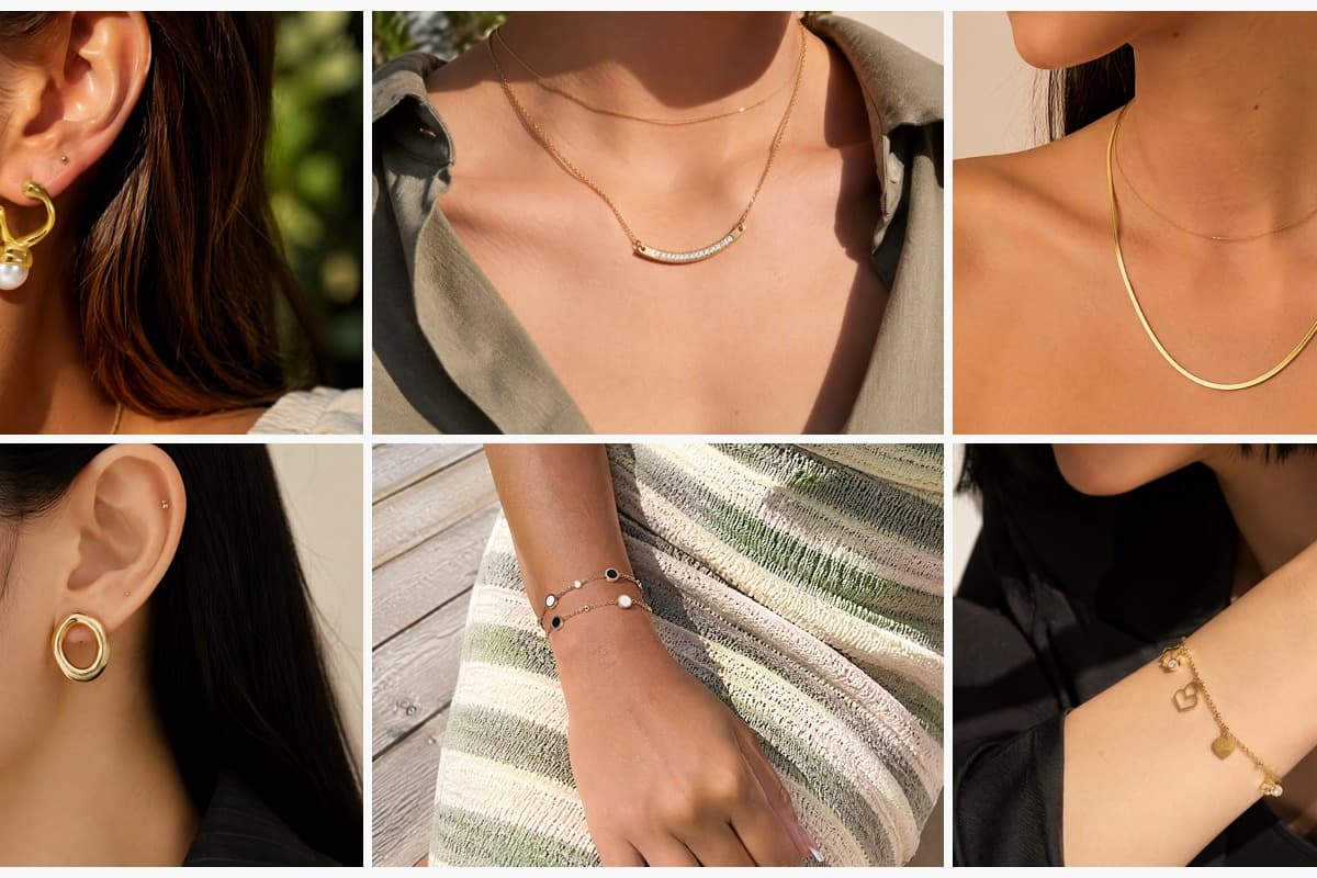 Dainty U-Shaped Drop Earrings