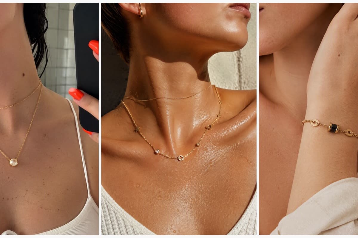 Dainty Single Stone Pendant Necklace