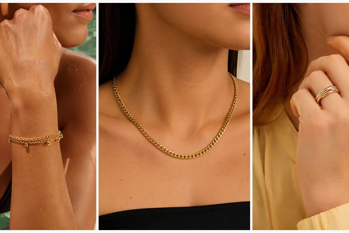Trendy Multi-Layer Chain Bead Bracelet