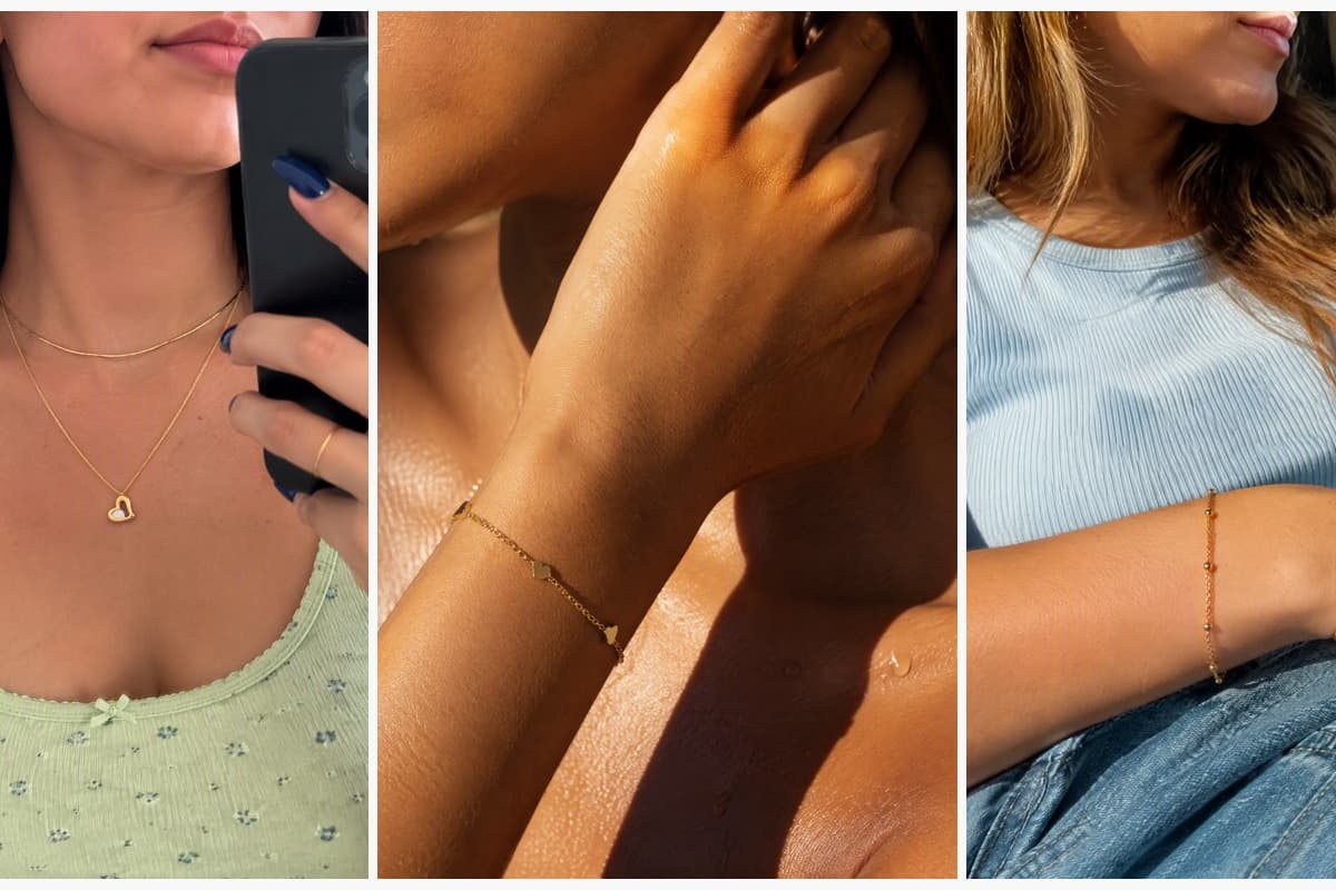 Dainty Open Heart Pendant Necklace