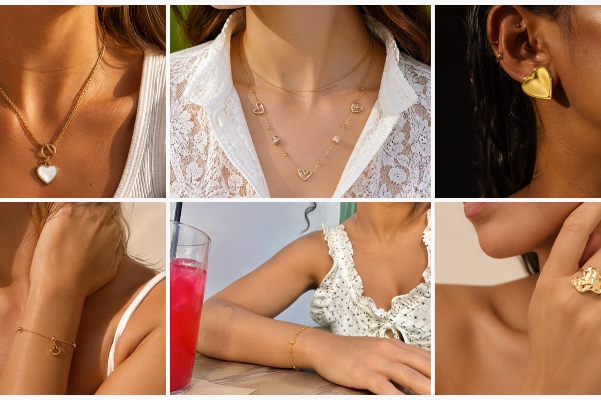 Dainty Heart Pendant Necklace