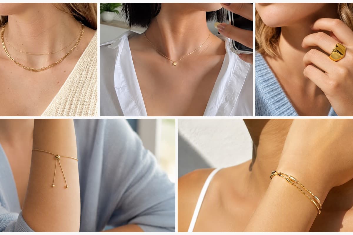 Minimalist Layered Chain Necklace