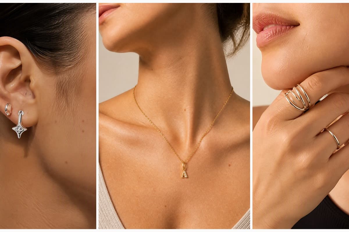Dainty Star Stud Earrings