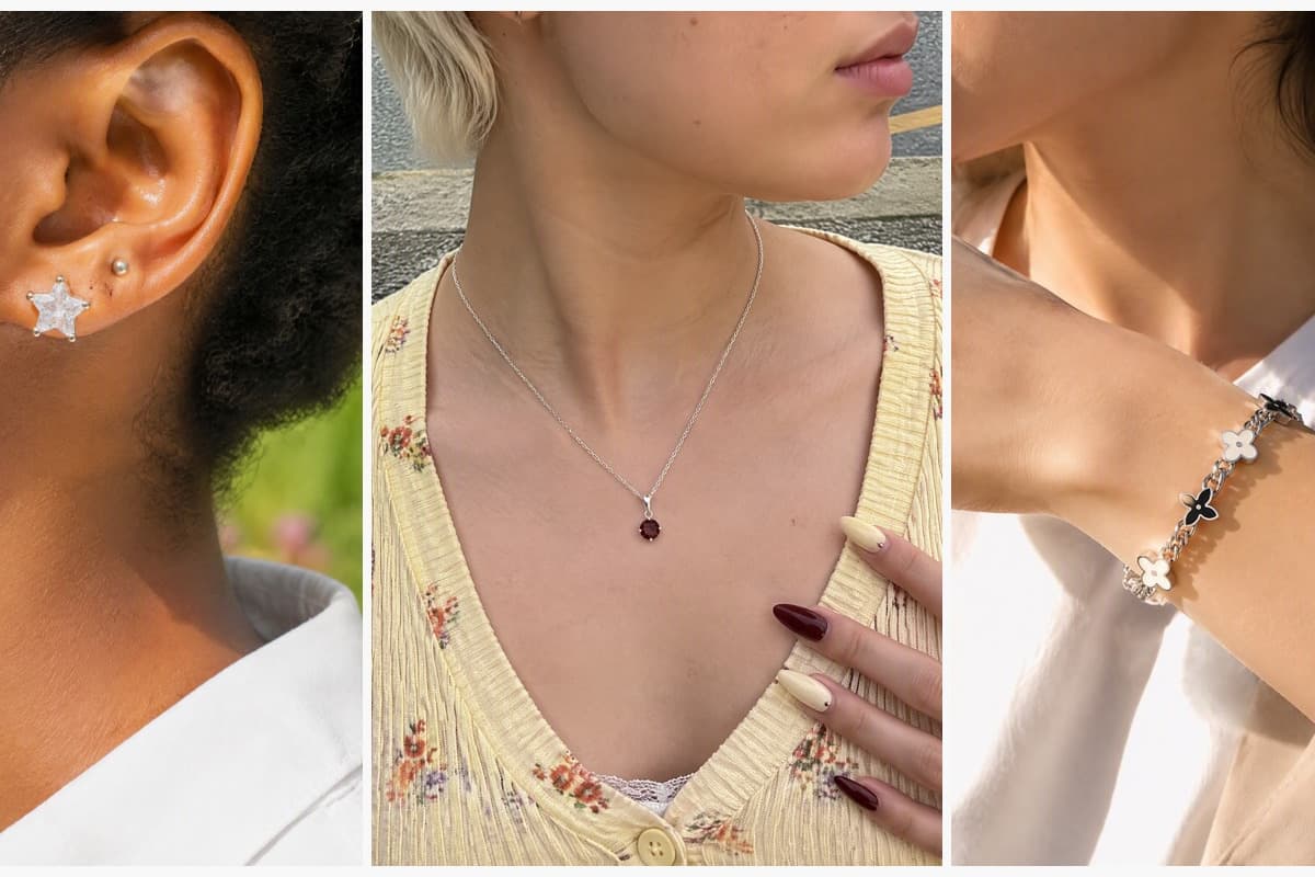 Dainty Star Stud Earrings