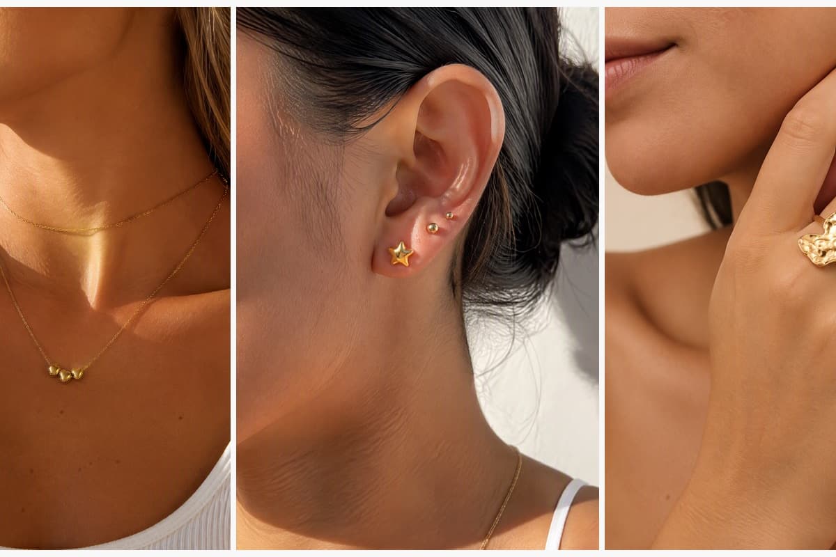 Dainty Triple Heart Necklace
