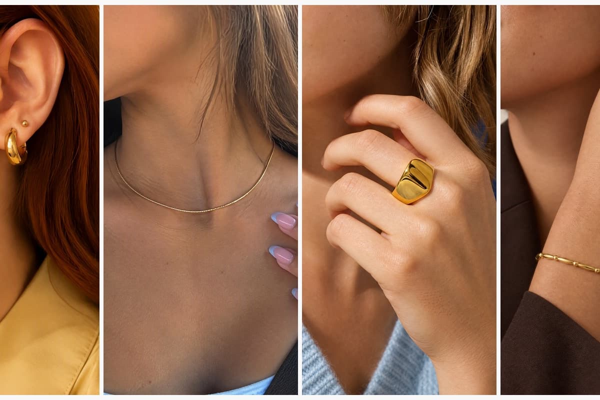 Chunky Open Cuff Hoop Earrings