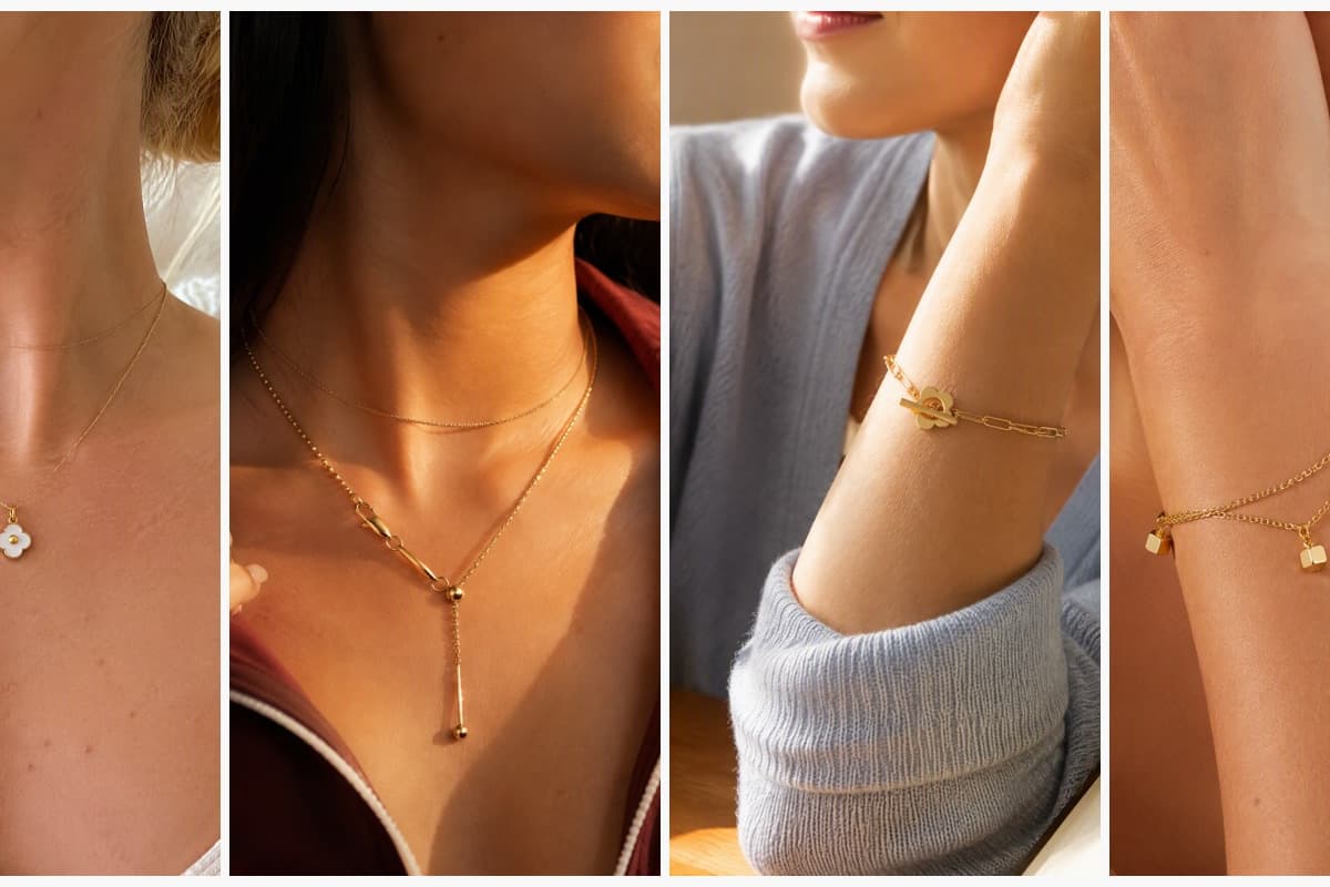 Dainty Flower Pendant Necklace