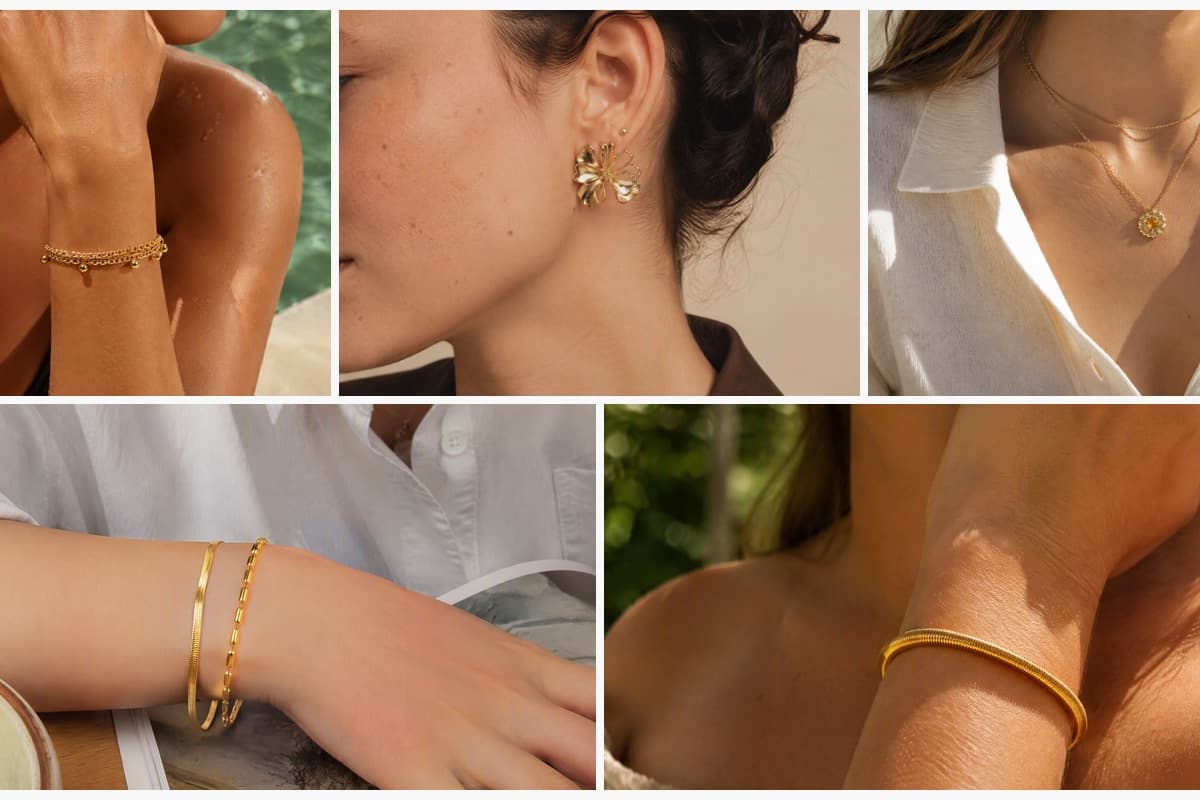 Trendy Multi-Layer Chain Bead Bracelet