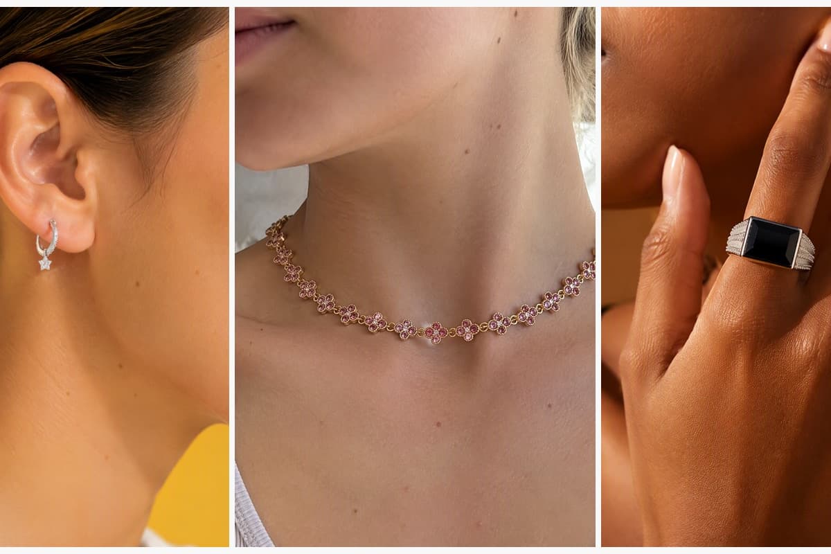 Dainty Star Charm Huggie Earrings