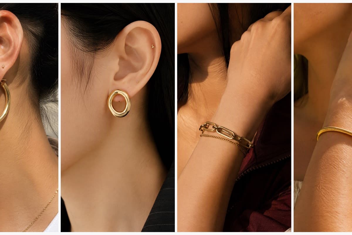 Minimalist Smooth Hoop Earrings